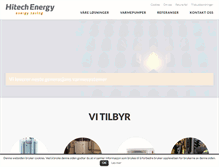 Tablet Screenshot of hitechenergy.no